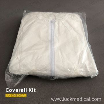 Single Use Protective Coverall Anti Virus